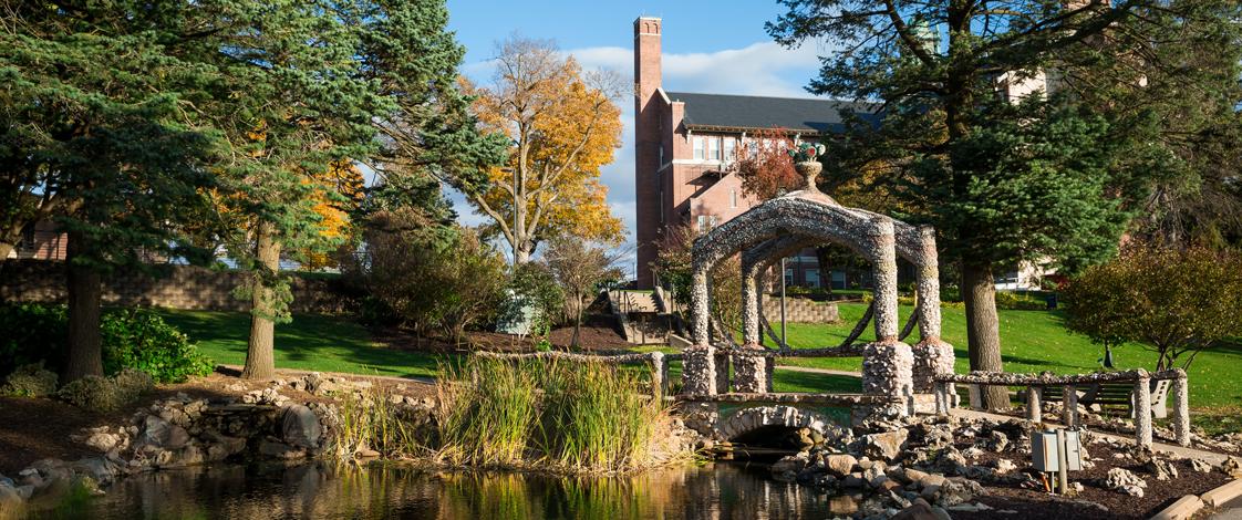 grotto on mount mercy campus